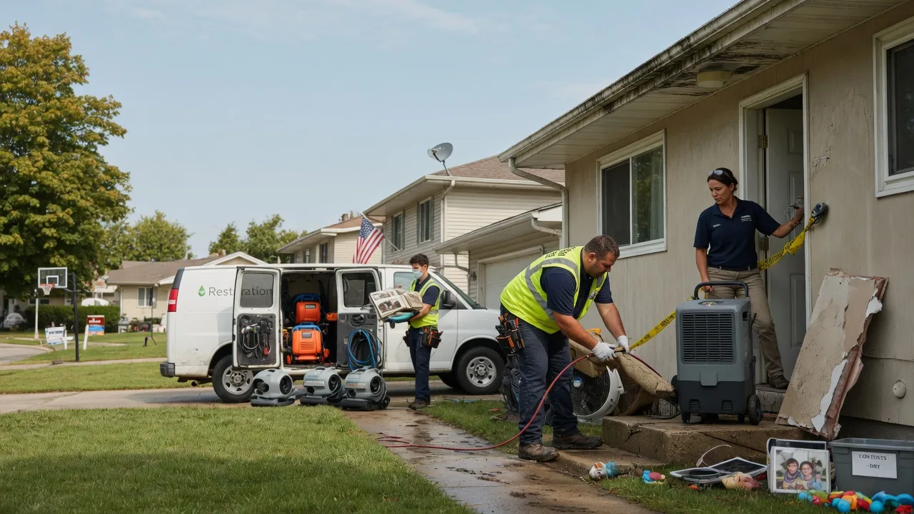 Water Damage Restoration in Drakesville, IA near me